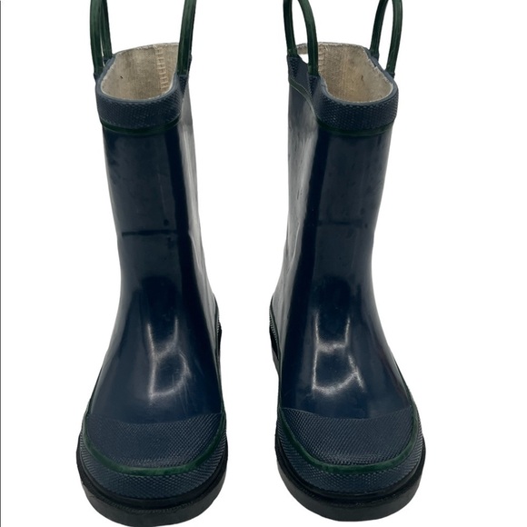 Western Chief Fire Chief Navy Slip On Waterproof Rain Boots Size 9 Toddler - Picture 3 of 10